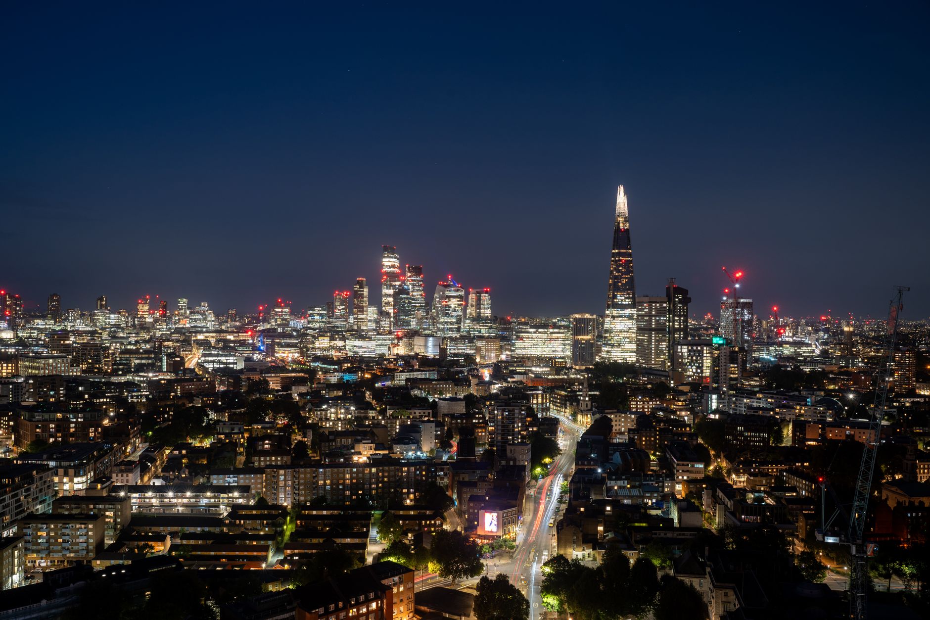 London skyline